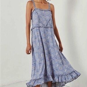Spell & The Gypsy Celestial Midi High Low Blue Dress